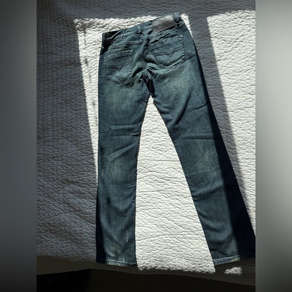 Diesel Straight-Leg Blue Jeans - Picture 2 of 10